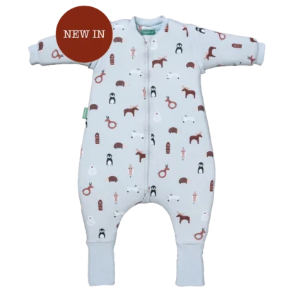 Pijama Manta con mangas y calcetines antideslizantes Winter Animals TOG 2.5