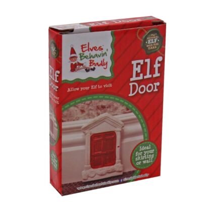 Puerta Elfo de Navidad