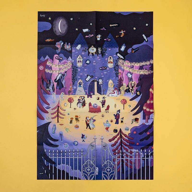 Enchanted Poster and Stickers