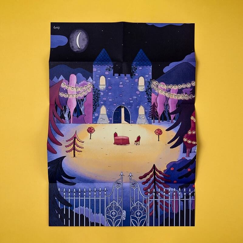 Enchanted Poster and Stickers