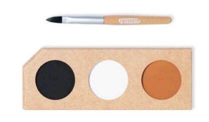 Kit Maquillaje 3 Colores Calabaza y Esqueleto