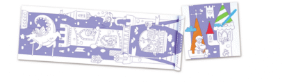 Rollo de Papel para Garabatos de Castillos