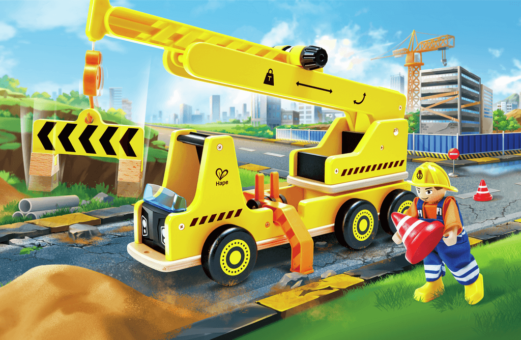 Set de Grúa Móvil y Construcción