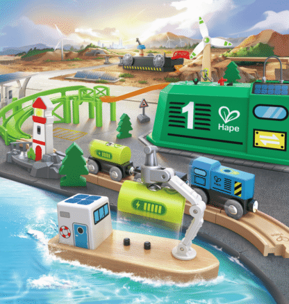 Set de Tren de Energía Eco en Cubo