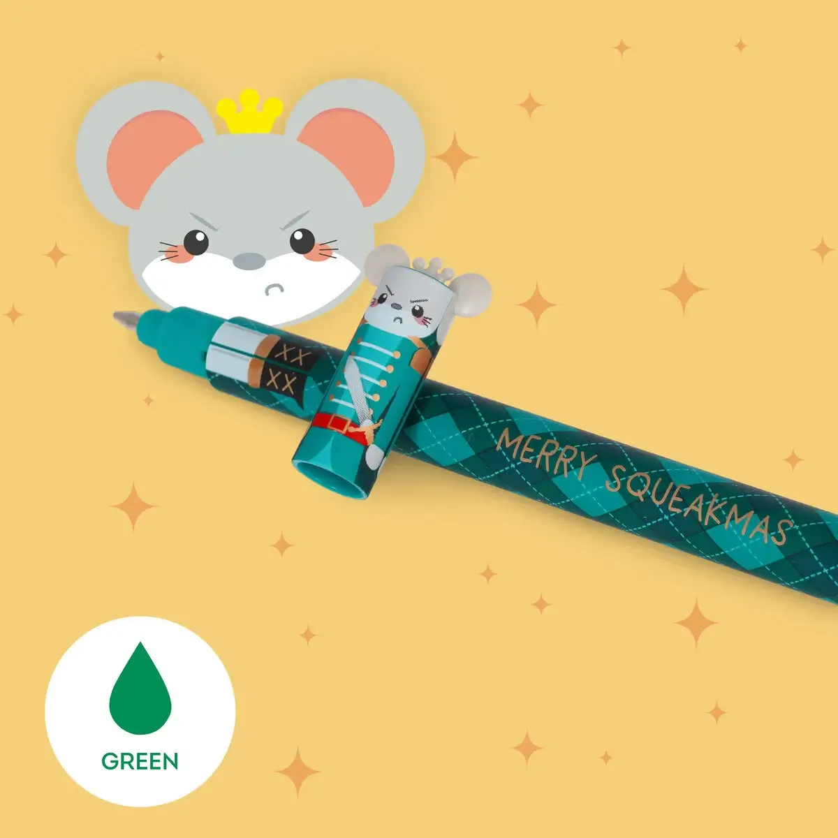 Set de 3 Bolígrafos de Gel Borrables The Nutcracker