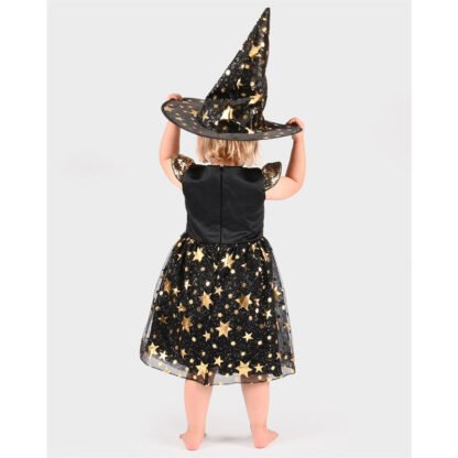Disfraz Bruja con Sombrero 4-6 años