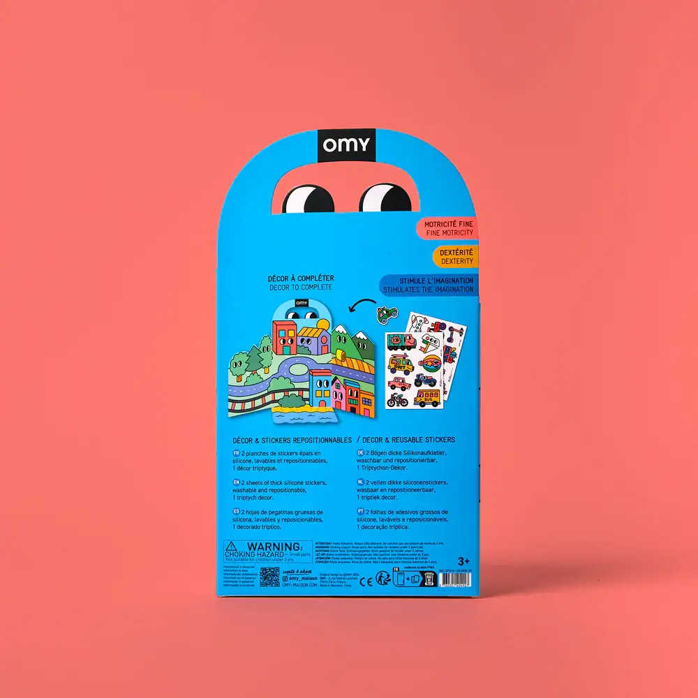 Kit Pegatinas Montessori Vroom Vroom