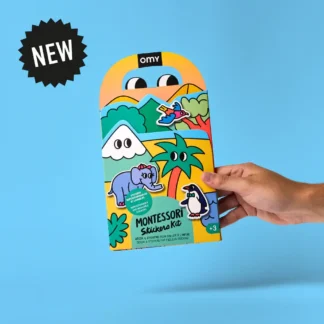 Kit Pegatinas Montessori Animales