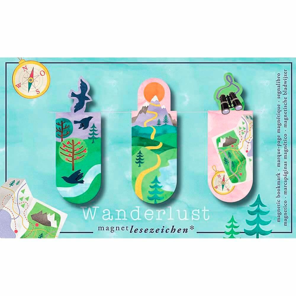 Marcapáginas Magnéticos Wanderlust