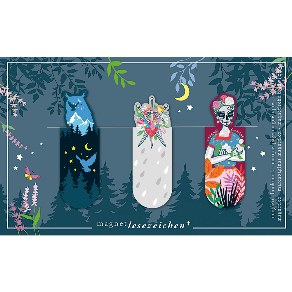 Marcapáginas Magnéticos Mystic Night