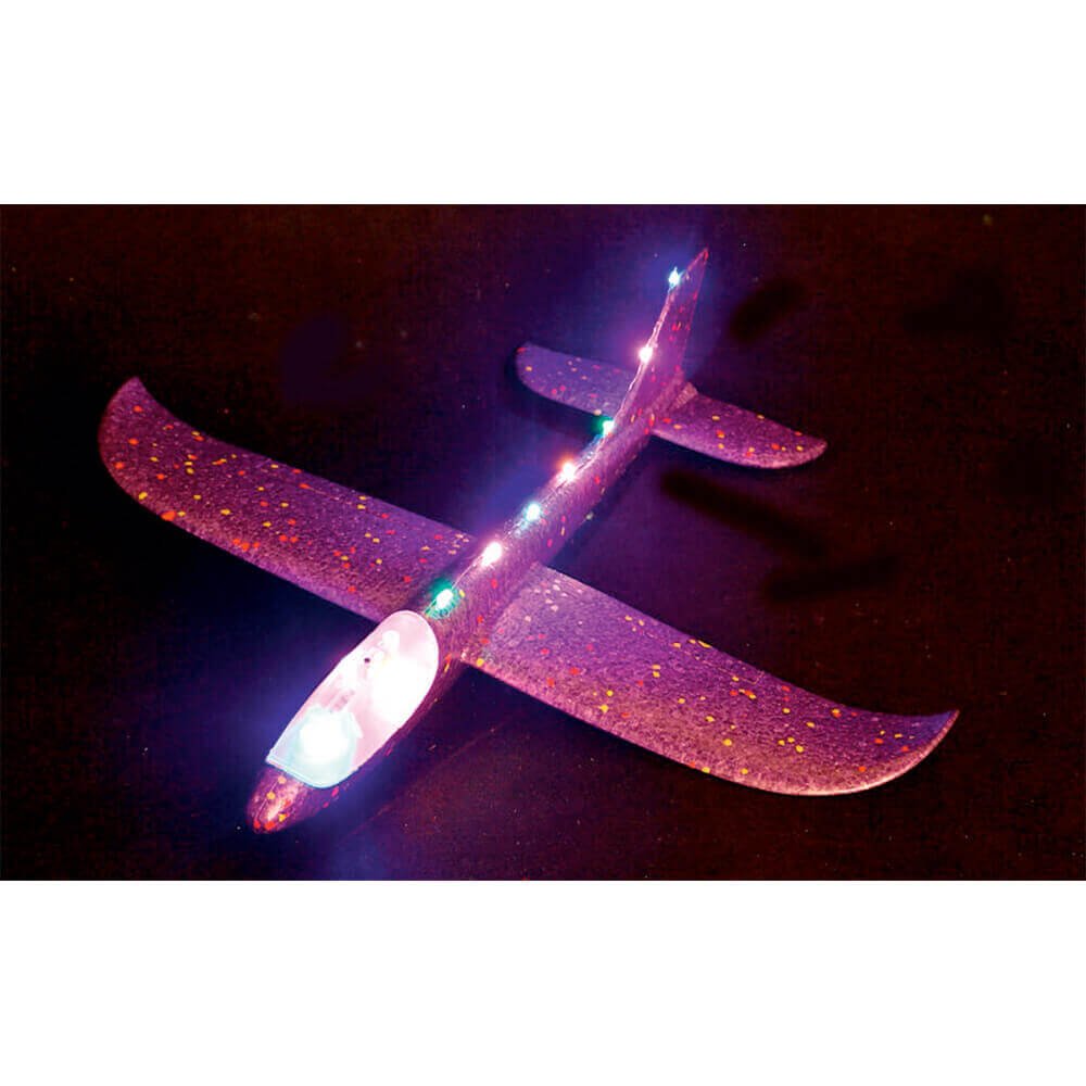 Avión Planeador con Luz LED