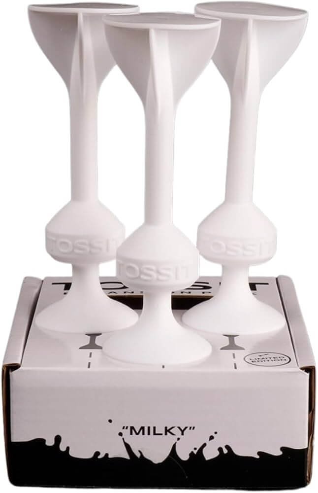 3 Dardos Silicona Milky