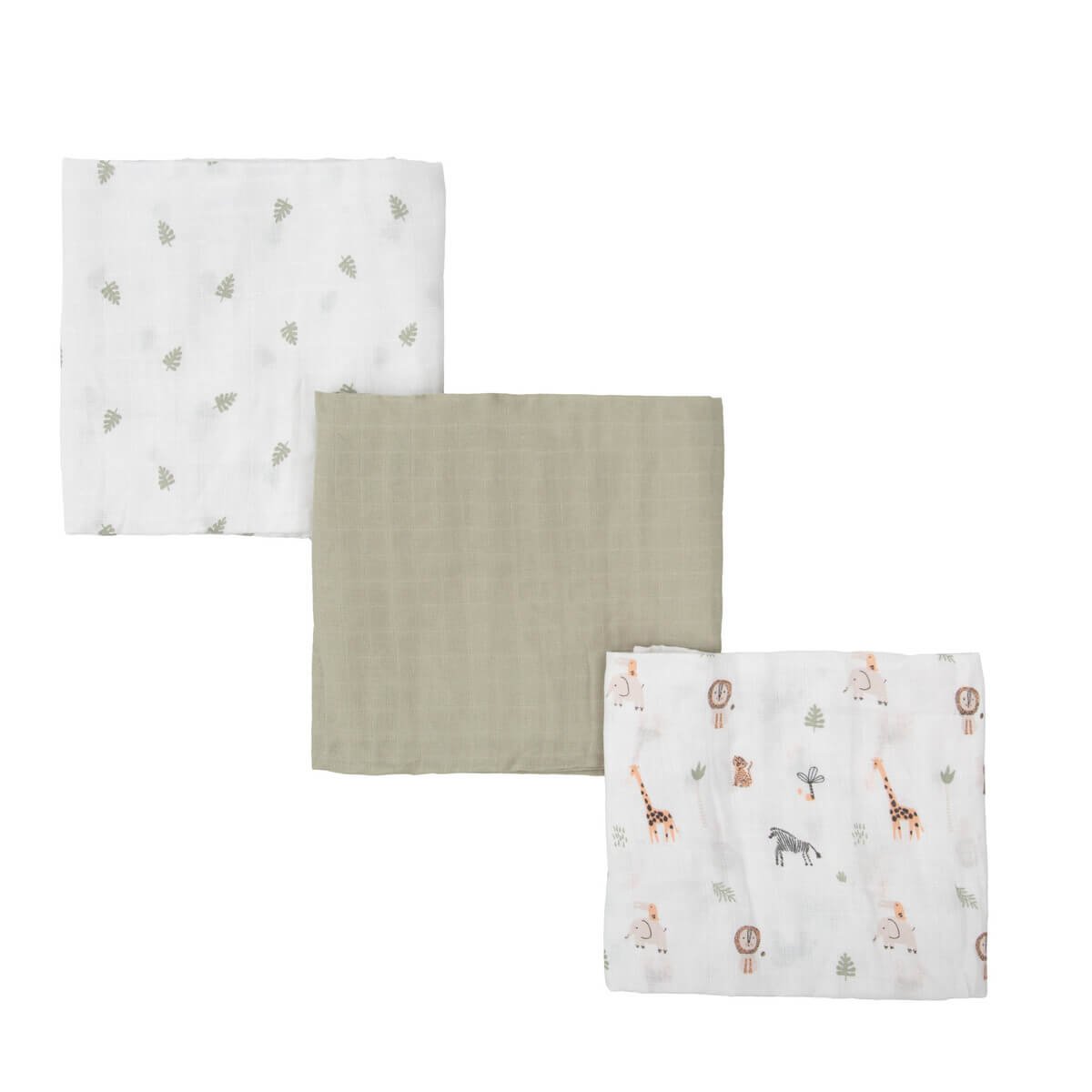 Pack 3 Gasas 70x80 Safari