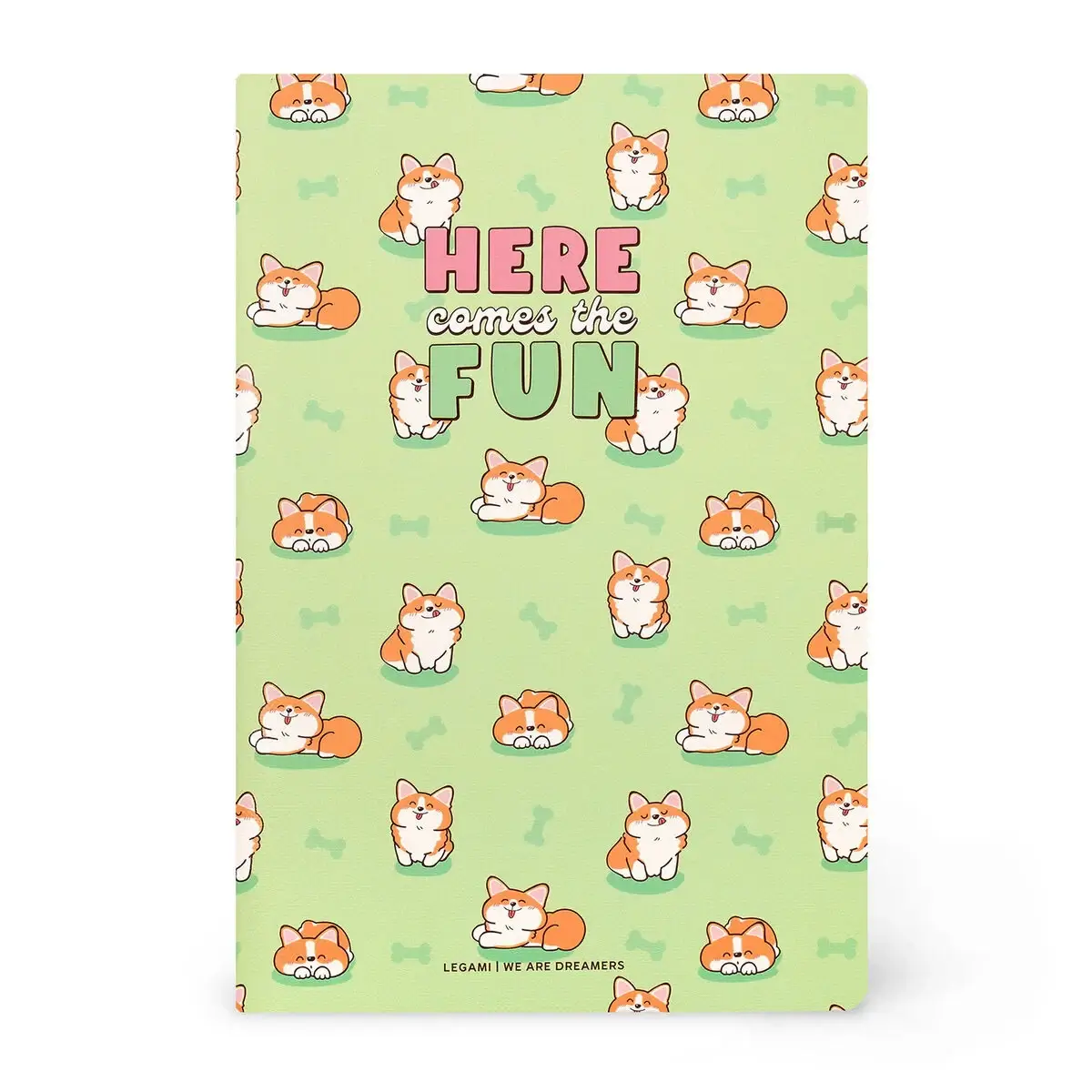 Cuaderno Rayas A6 Corgi