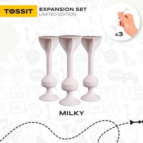 3 Dardos Silicona Milky