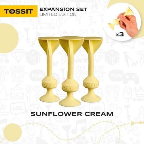 3 Dardos Silicona Sunflower Cream