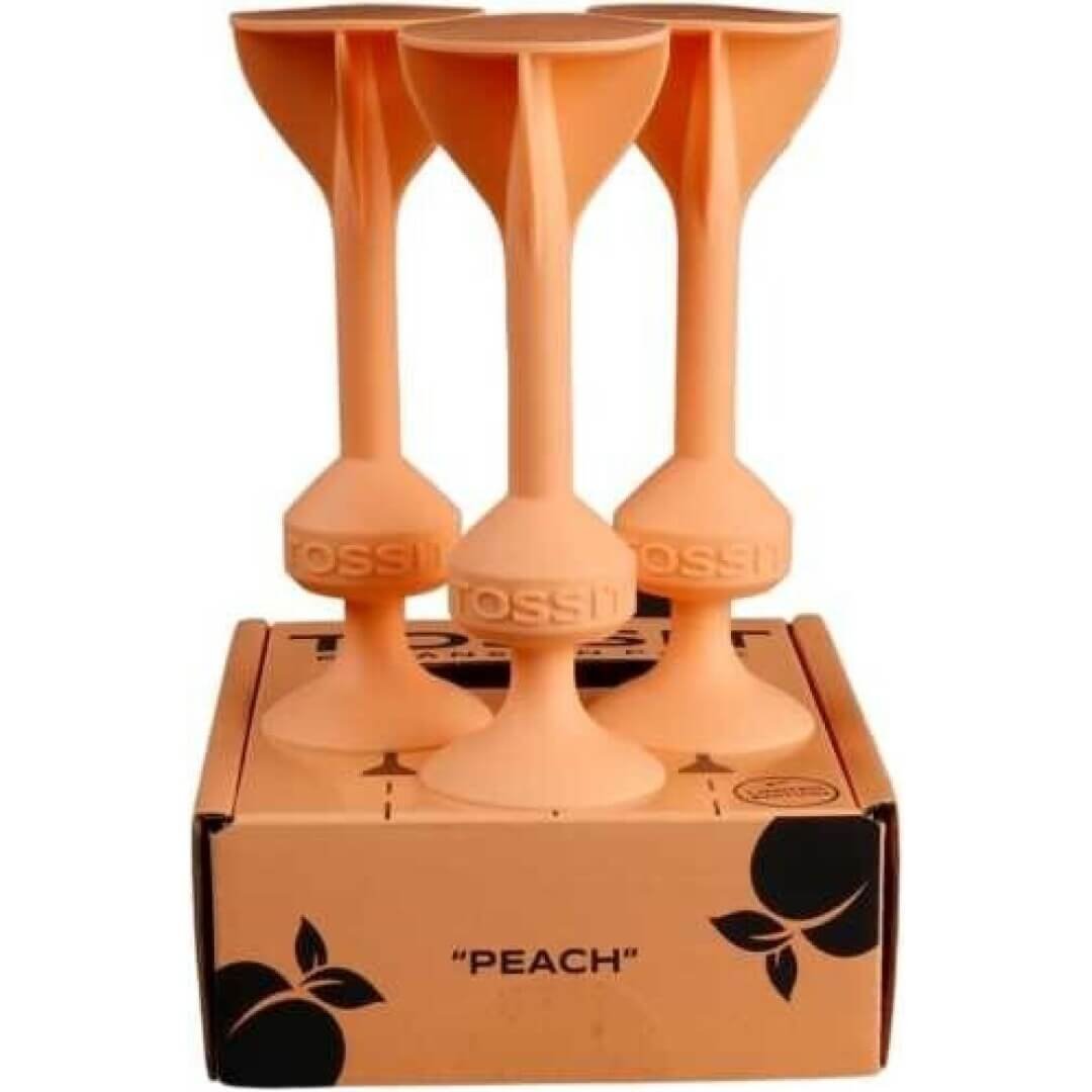 3 Dardos Silicona Peach