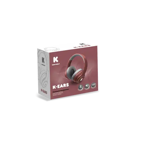 K-Ears Bluetooth Rojo