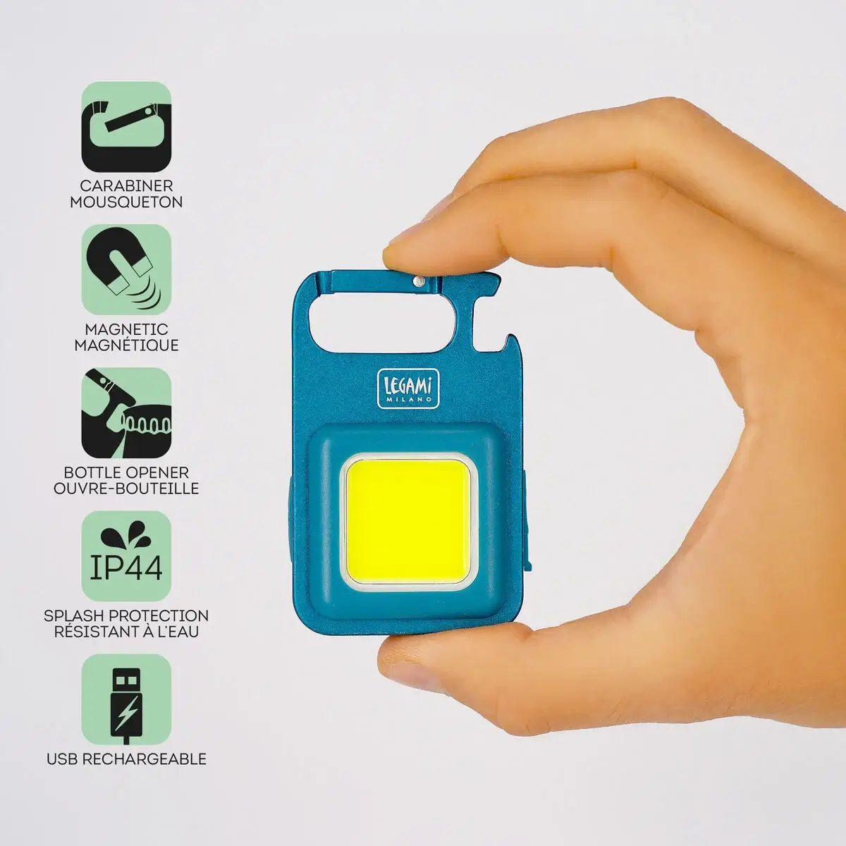 Luz LED COB Recargable