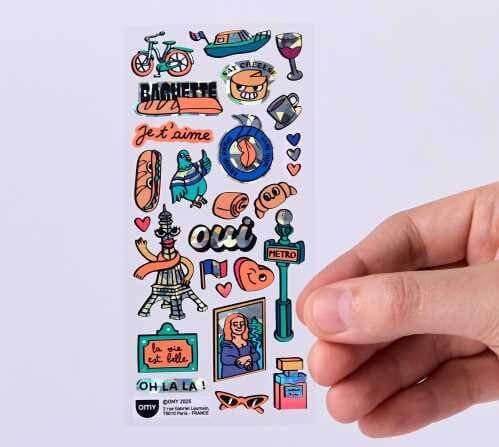 New Stickers Iconic Paris