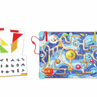 Laberinto Espacial y Tablero de Tangram