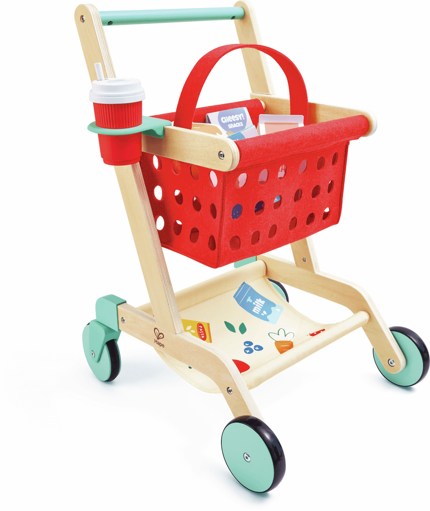 Carrito y Cesta del Pequeño Comprador