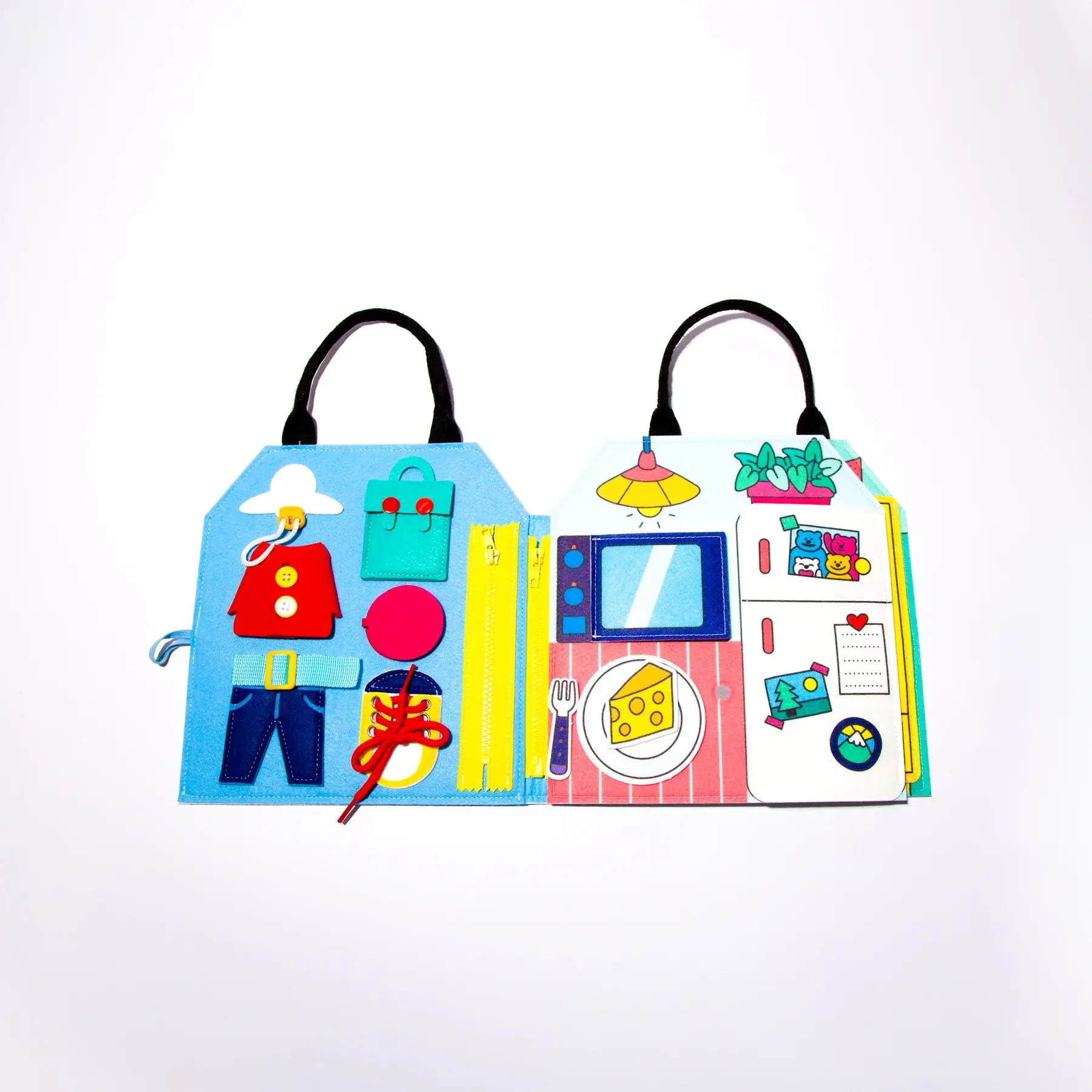 Kit de Juegos Montessori Mi día