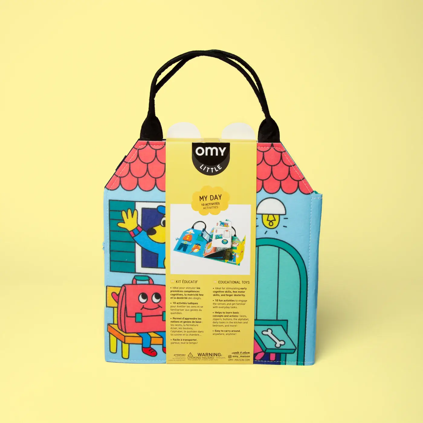 Kit de Juegos Montessori Mi día