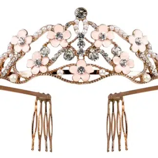 Corona Pedrería Susanne Dorada