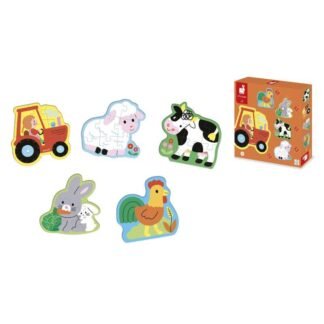 5 Puzles Evolutivos Granja