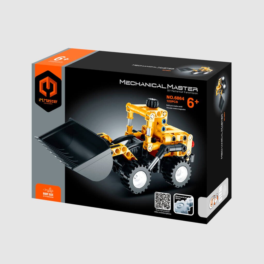 Excavadora 122 piezas