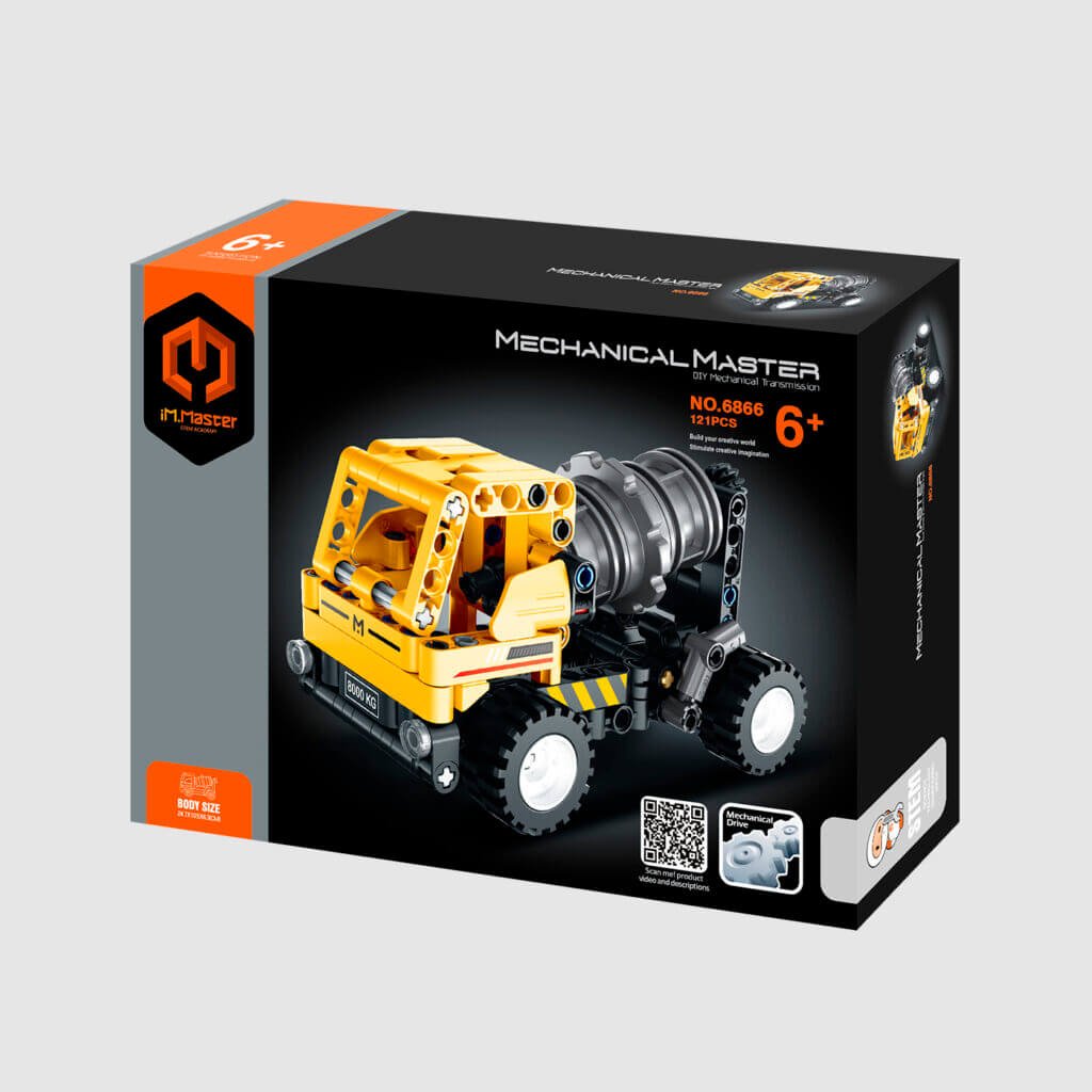 Camión Hormigonera 121 piezas