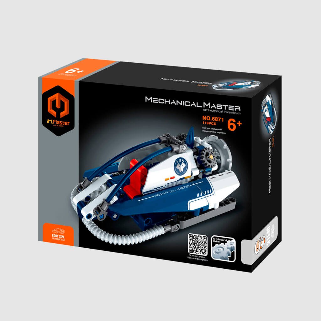 Motora Policía 119 Piezas