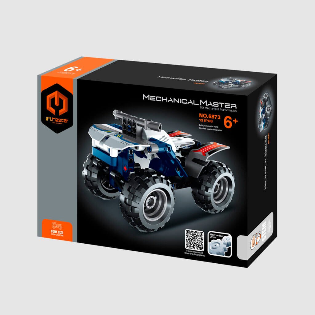 Quad Policía 121 Piezas