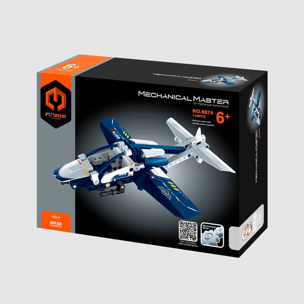 Avión Policía 118 Piezas