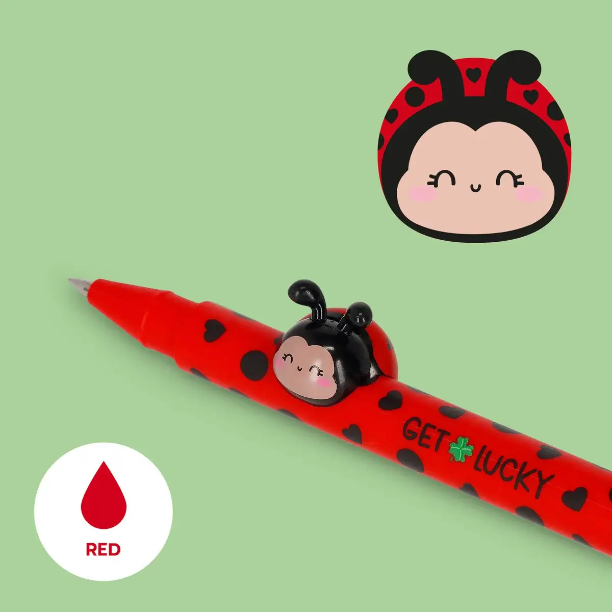 Bolígrafo de Gel Ladybug