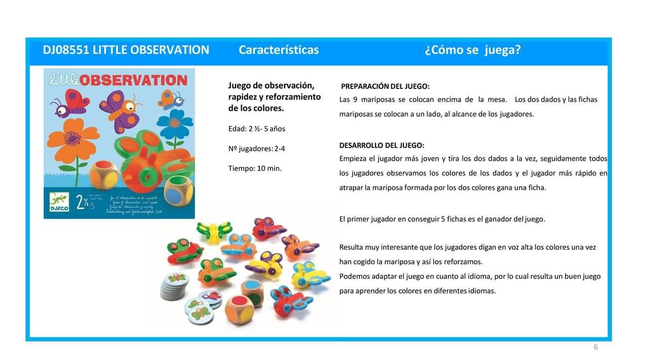 Juego Little Observation - Imagen 3