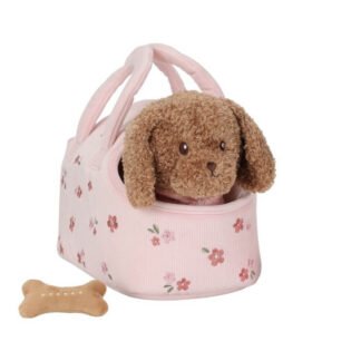 Perrito de Peluche Jackie con Bolsa