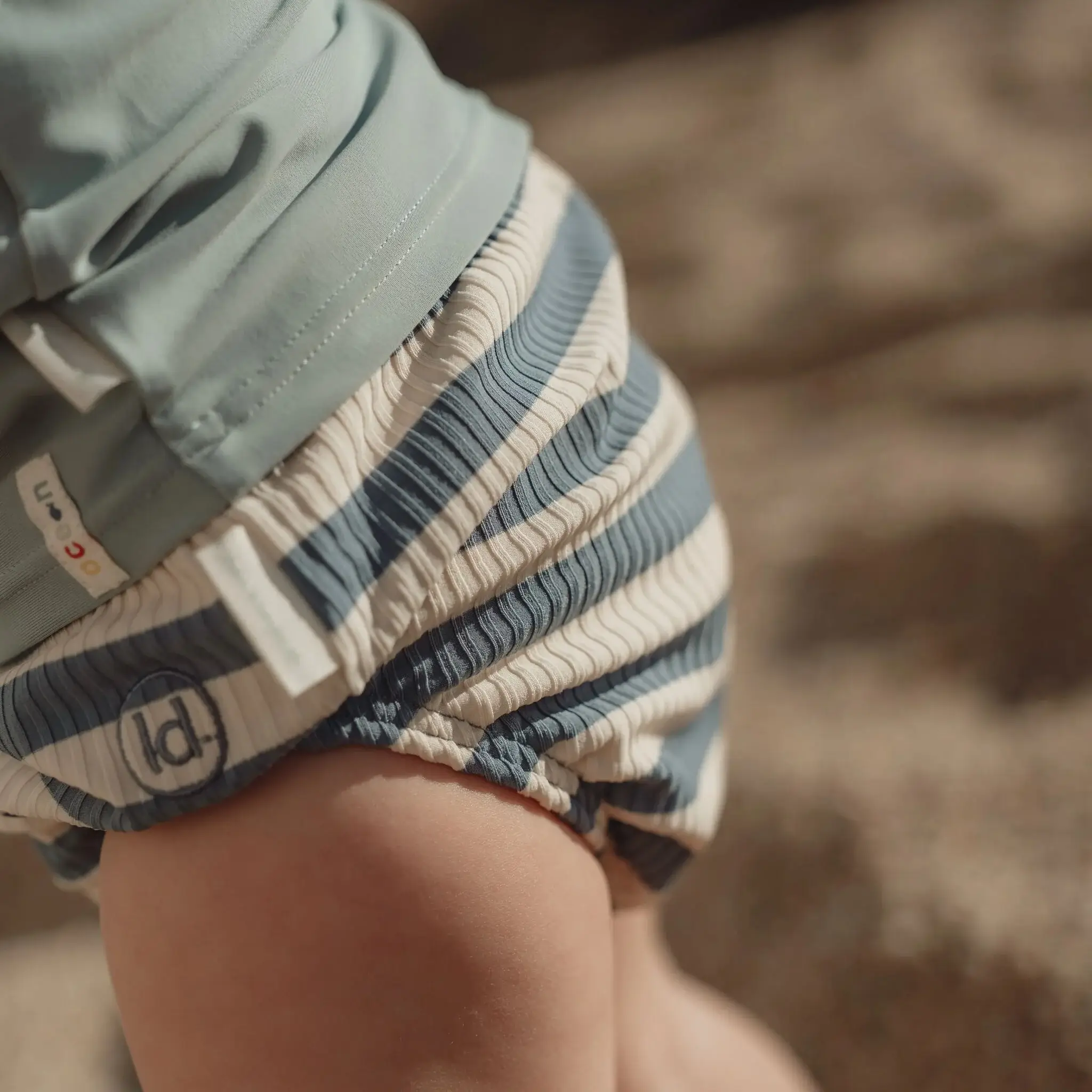 Bañador Pañal Blue Stripes