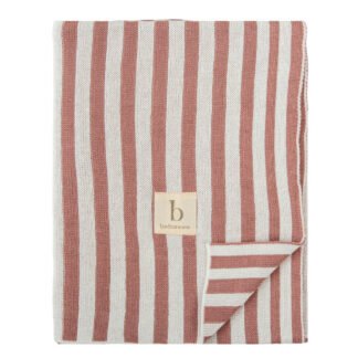 Toquilla Tricot Bambu Stripes Rayas Rosa