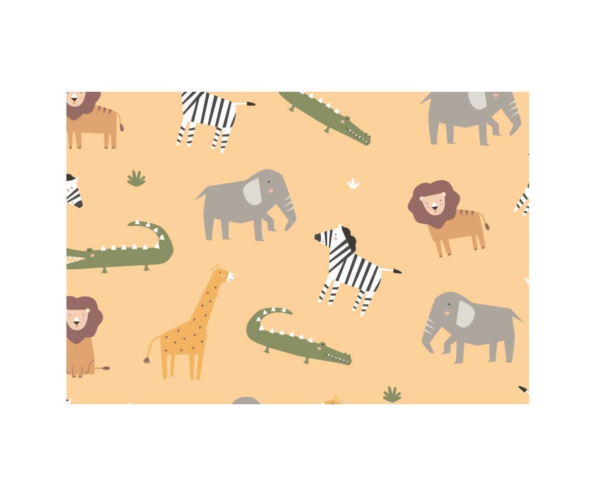 Mochila Infantil Antiarena Wild Animals