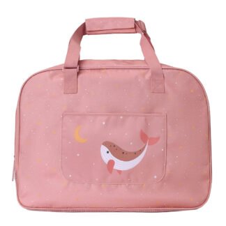 Bolso de Playa con Rejilla Whale Pink