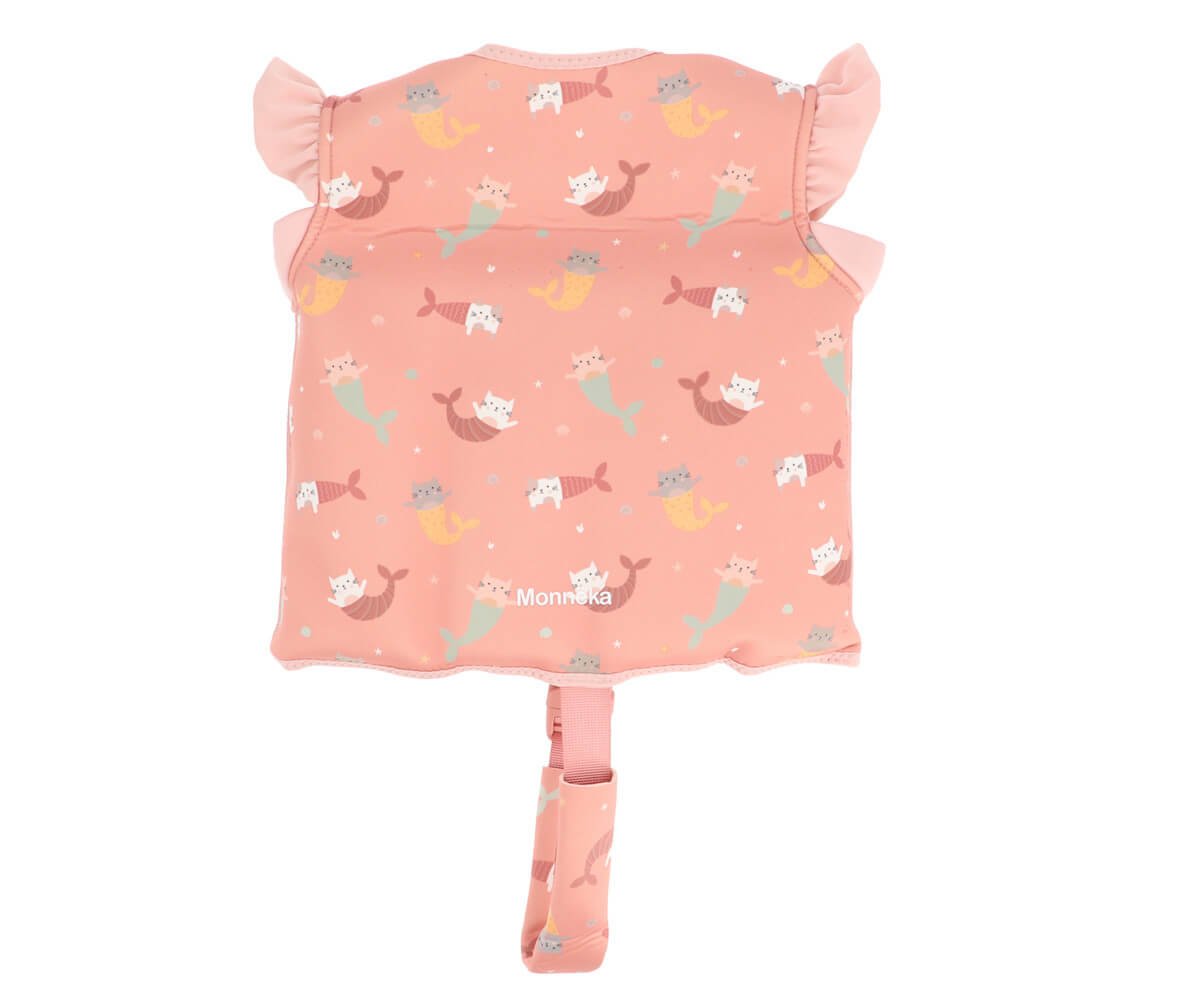 Chaleco Flotador Aprendizaje Mermaid Cats M