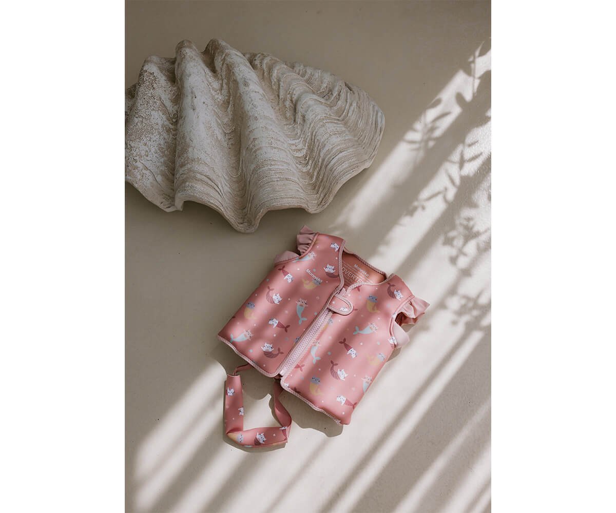 Chaleco Flotador Aprendizaje Mermaid Cats M