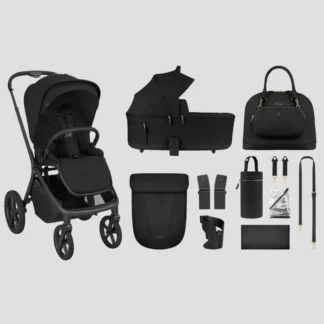 KikkaBoo® Platinum Cochecito 2en1 Goya Noir