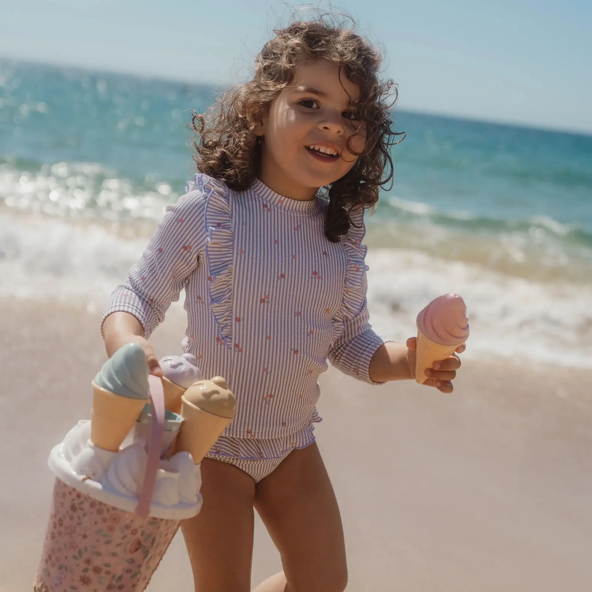 Camiseta baño Manga Larga Dreamy Stripes