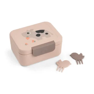 Cajita de Almuerzo con Palillos Tiny Farm Powder