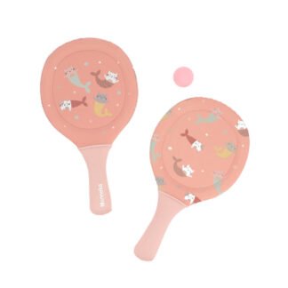  Palas de Playa Neopreno Mermaid Cats con Pelota