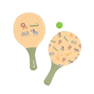 Palas de Playa Neopreno Wild Animals con Pelota