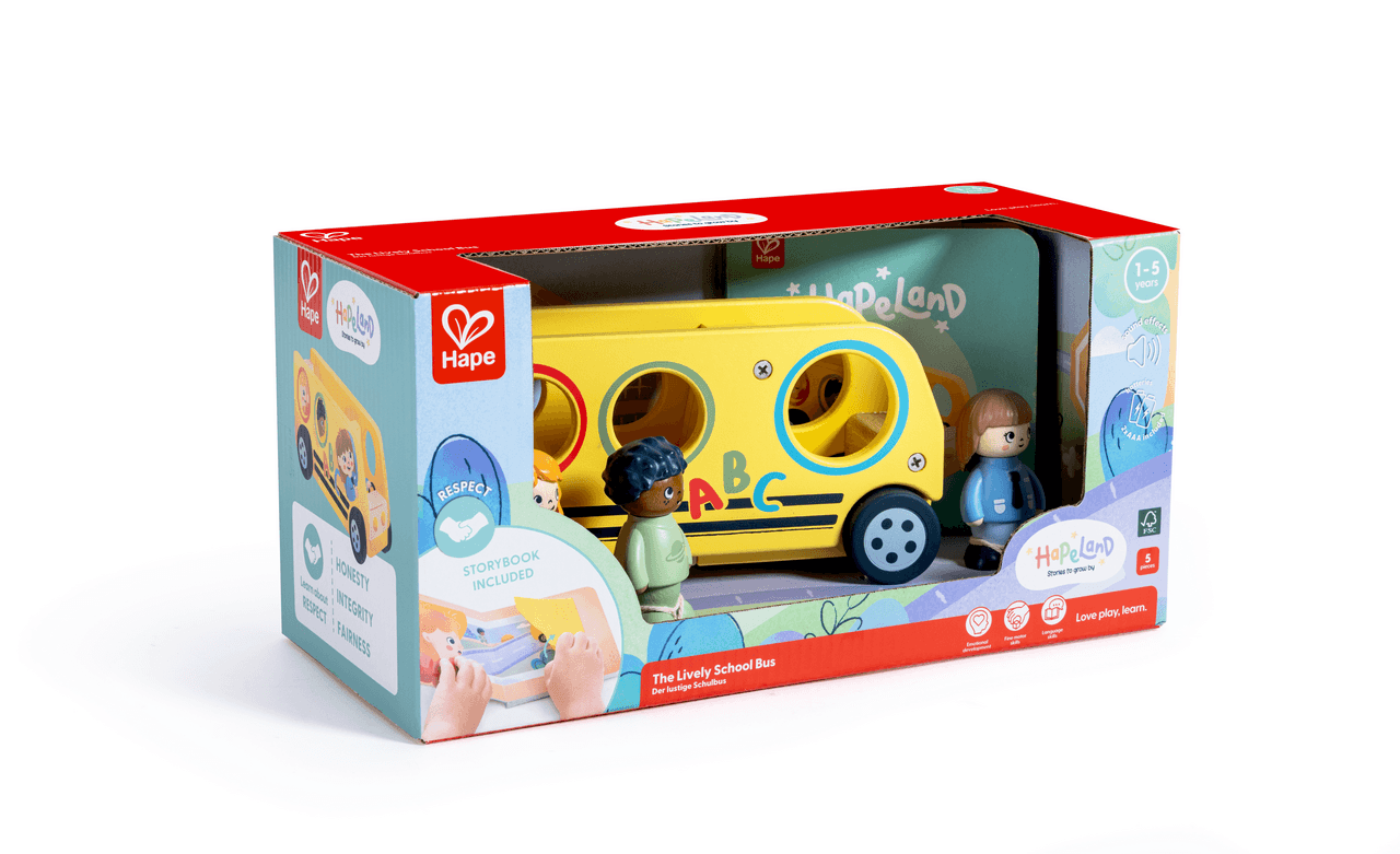 El animado autobús escolar